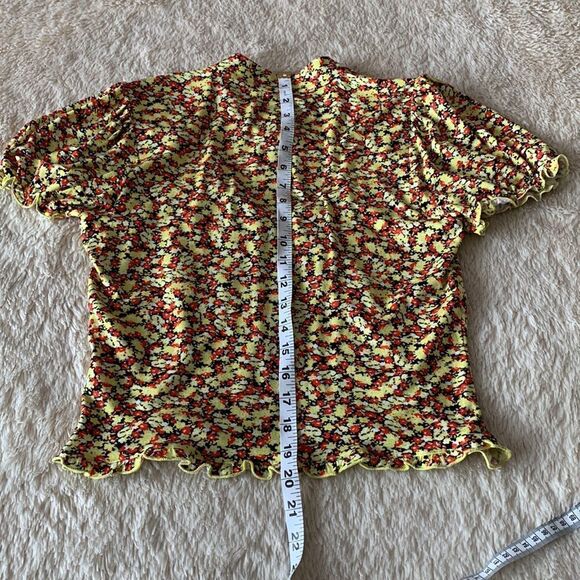 Bar III  blouse floral size large - Picture 13 of 16